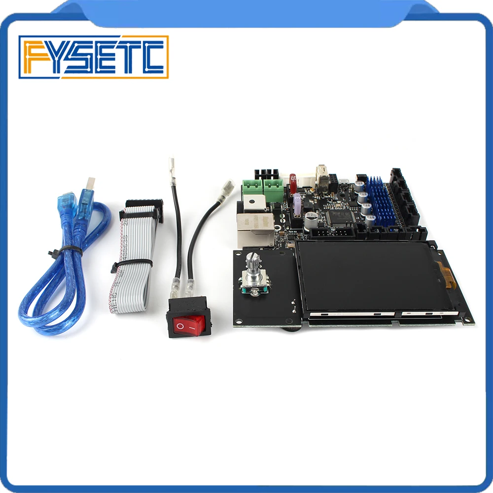 Clone Prusa Mini Buddy board TMC2209 драйвер с ЖК-дисплеем совместимым прошивкой | Компьютеры и