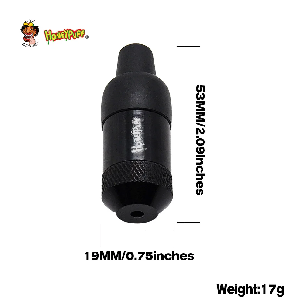 HONEYPUFF металлическая курительная трубка маленький мини ниппель табачная с