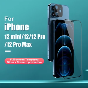 nillkin for iphone 13 pro max glass 2 in 1 hd full tempered glass anti scratch camera screen protector for iphone 1212 pro free global shipping