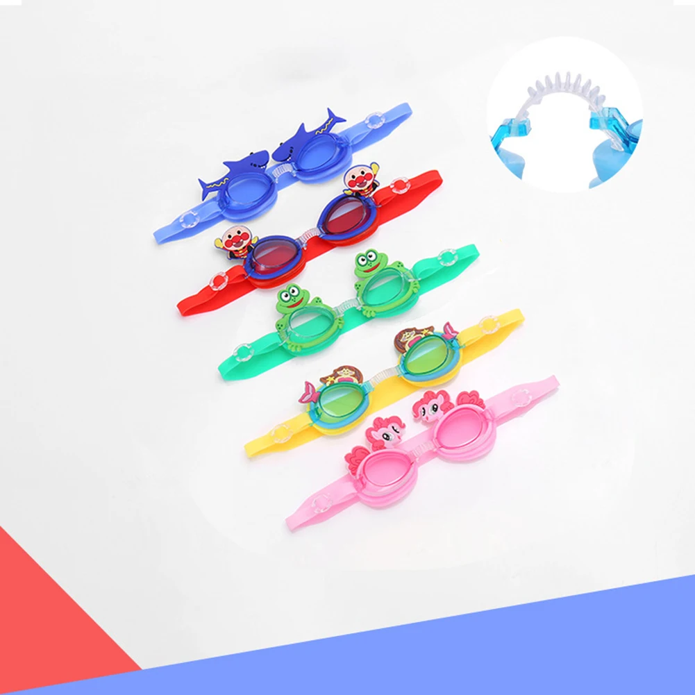 Профессиональные защитные детские очки для плавания милые водонепроницаемые