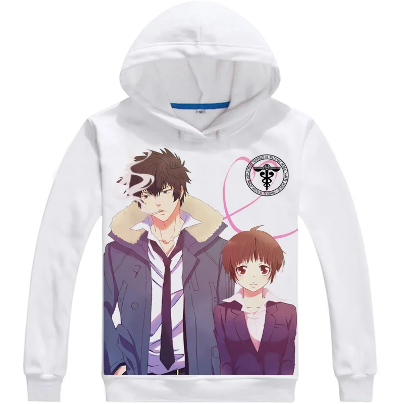 Psycho-Pass Kougami Shin'ya Косплей толстовки с принтом Tsunemori Akane аниме мужские капюшоном
