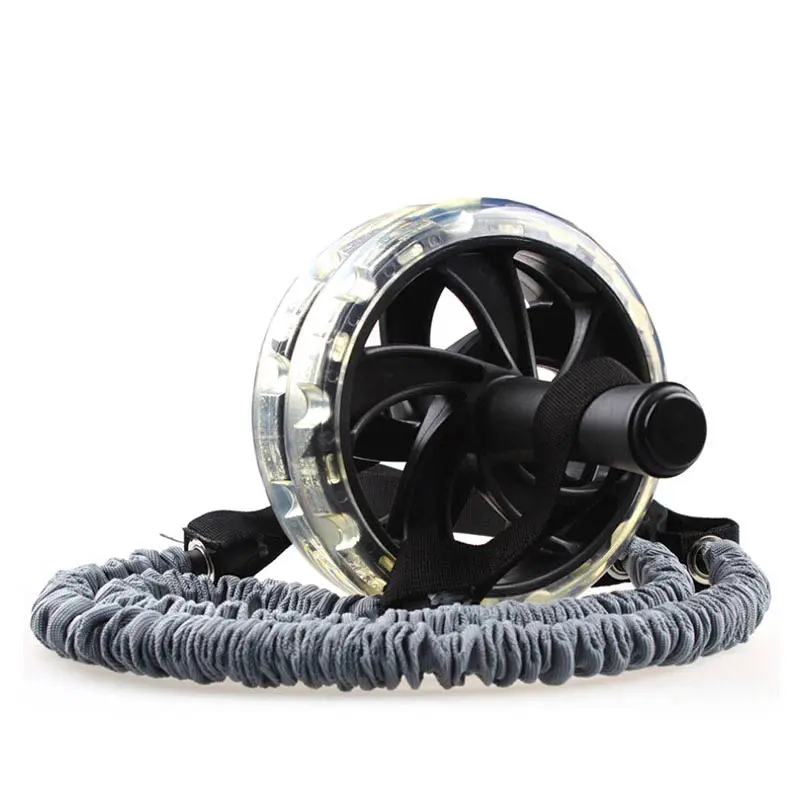 Ab роликовая талия оборудование для похудения 2 шт. высокая эластичность Тяговая