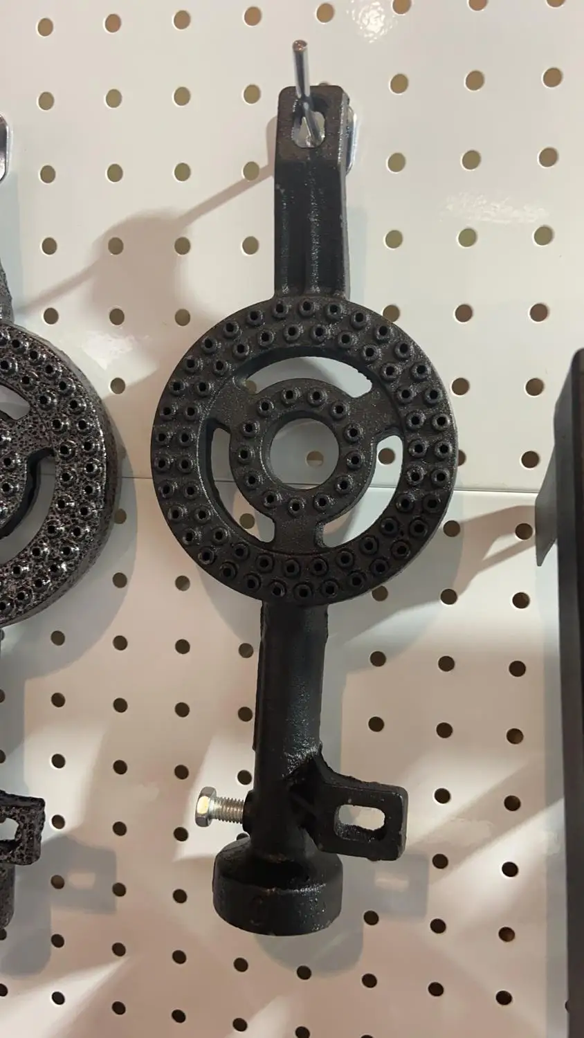 Чугунная горелка отличного качества кухонная для приготовления пищи пропан