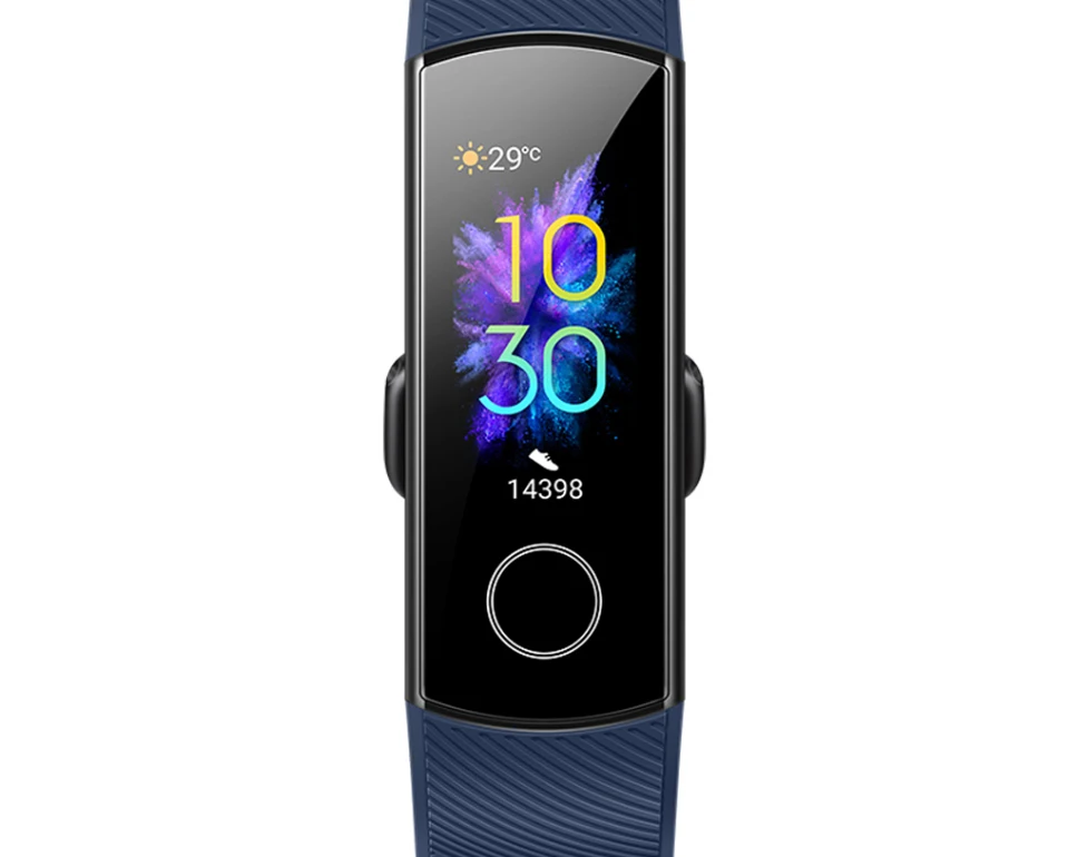 Глобальный huawei Honor Smart Band 5 сенсорный цветной экран влагостойкие умные часы с ремешком трекер сердечного ритма часы для Android IOS