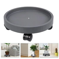heavy duty plant caddy practical rolling plant stand useful flower pot trolley thickened mobile flower pot bottom tray