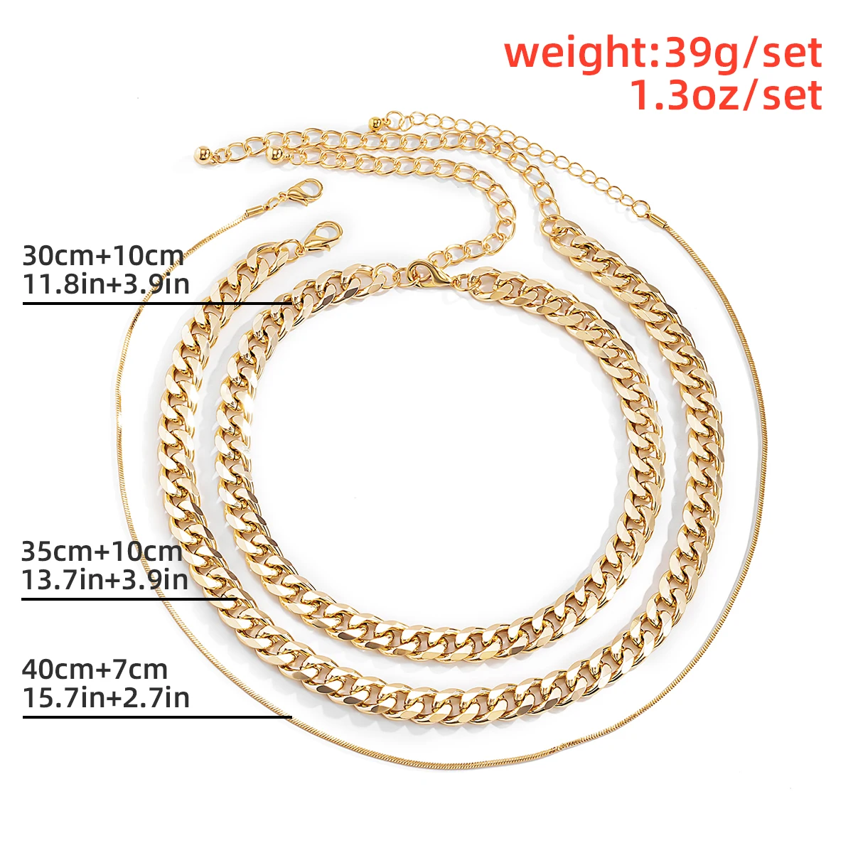 

Vintage Multi Layer Gold Color Choker Necklace for Women Punk Aesthetic Link Chain on the Neck Fashion Necklace Jewelry 2021