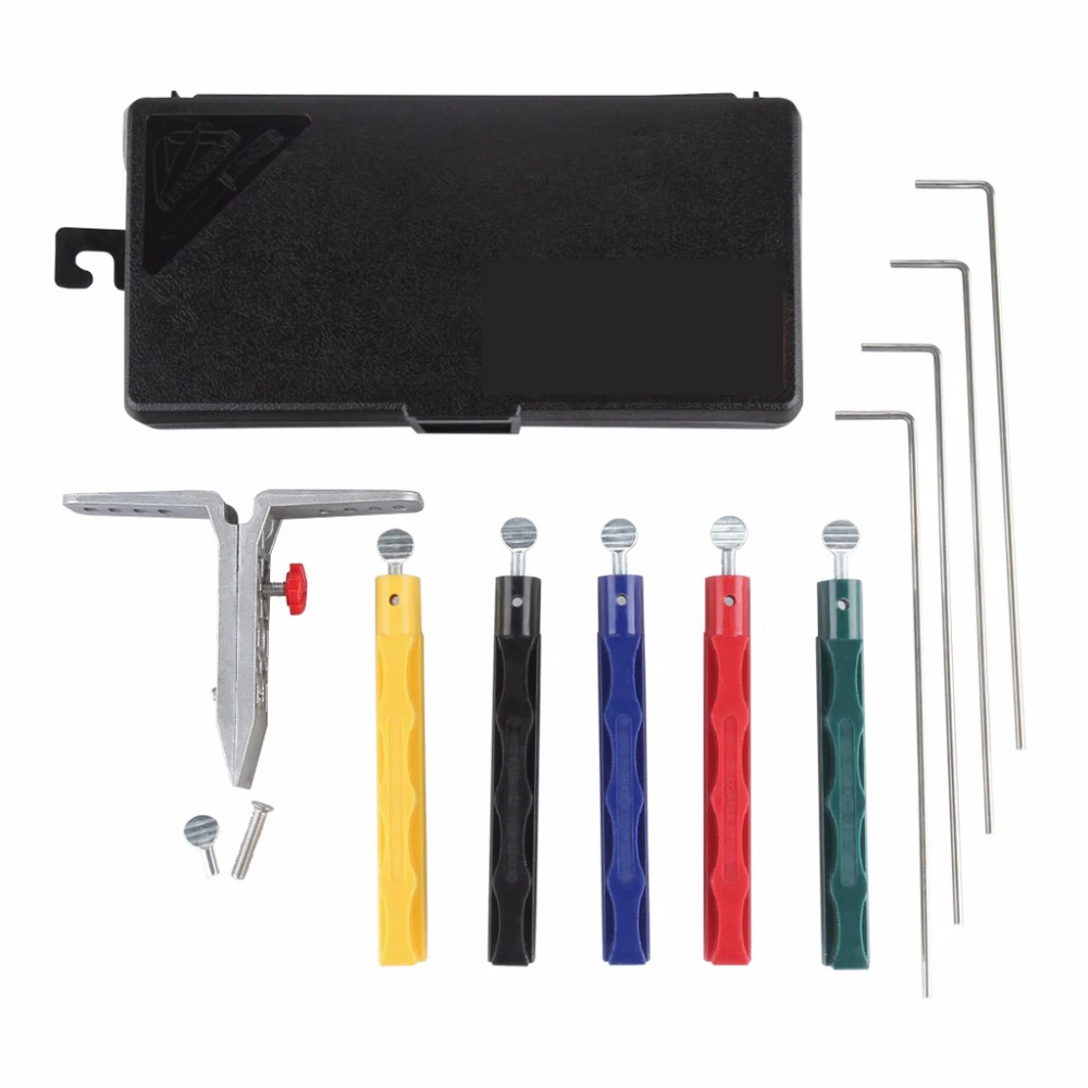Best Professional Sharpener Molibao Knife sharpener Deluxe 5 Stones Sharpening System Set Extra Coarse Kit | Дом и сад