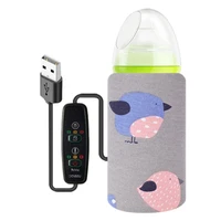 baby bottle warmer bag portable usb heating intelligent warm breast milk insulated tote bag for night feeding traveling outing