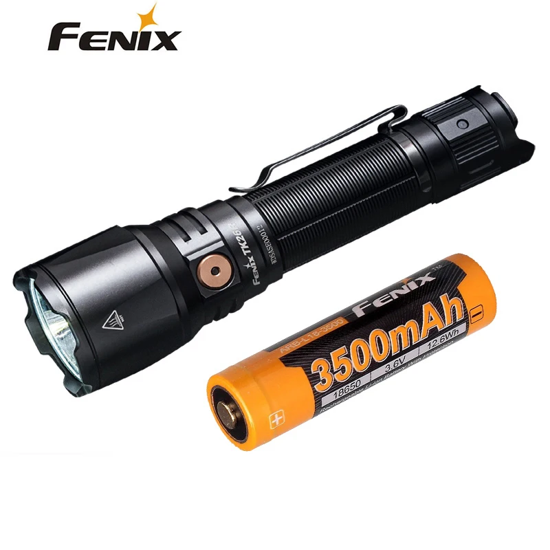 Новый высокомощный светодиодный тактический фонарик Fenix TK26R 1500 люмен USB Type-C с