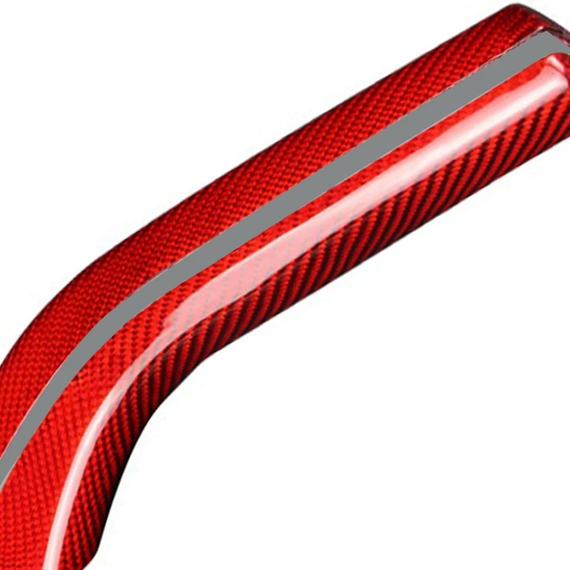 

Carbon Fiber Car Handbrake Grip Cover Trim Car Interior Stickers for Chevrolet Camaro 2010-2015