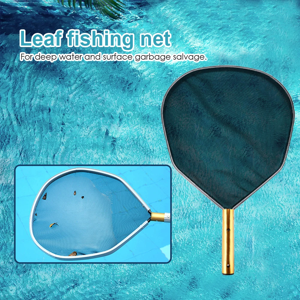 Инструмент для чистки бассейна сетка удаления шлака и листьев из алюминиевой