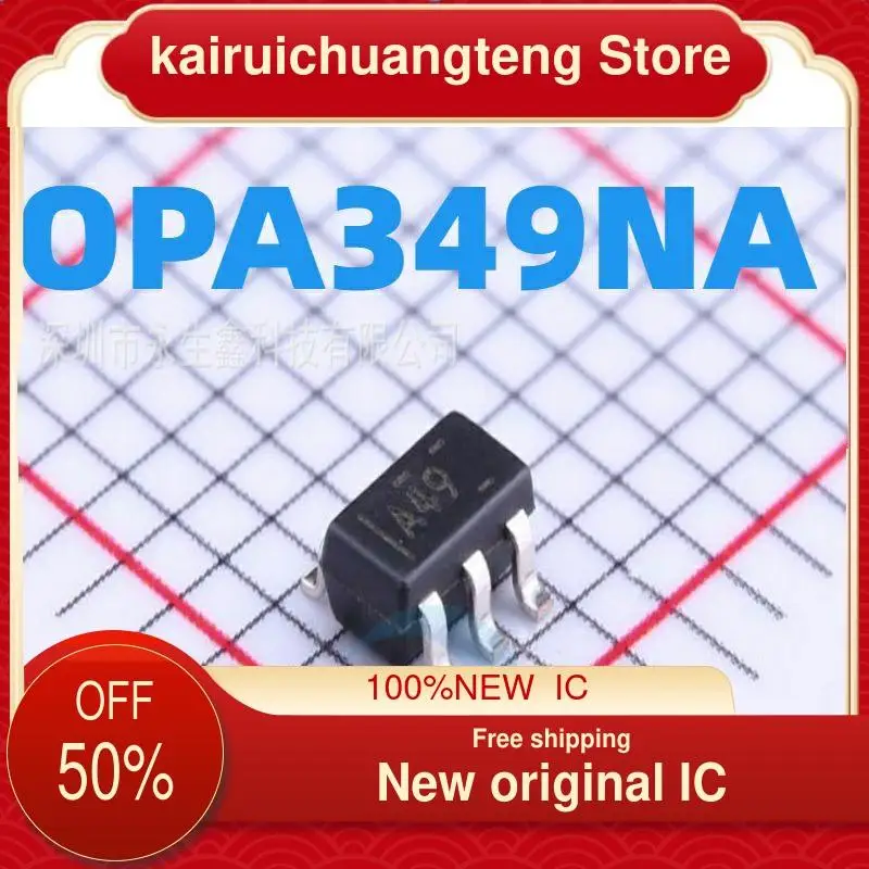 

10-200PCS OPA349NA/3K A49 SOT-23-5 New original IC