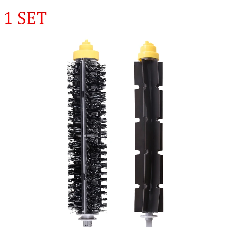 

Bristle Brush + Flexible Beater Brush Replacement Kit for iRobot Roomba 600 700 Series 650 630 660 770 780 790 Vacuum Cleaner