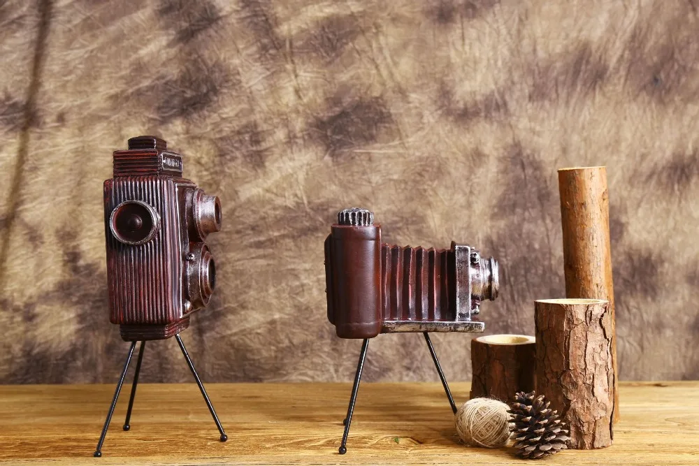 VILEAD 24 см 33 см фотоаппарат из каучука модель фигурки Винтажные Украшения для витрин студия подставки для домашнего декора Hogar подарок