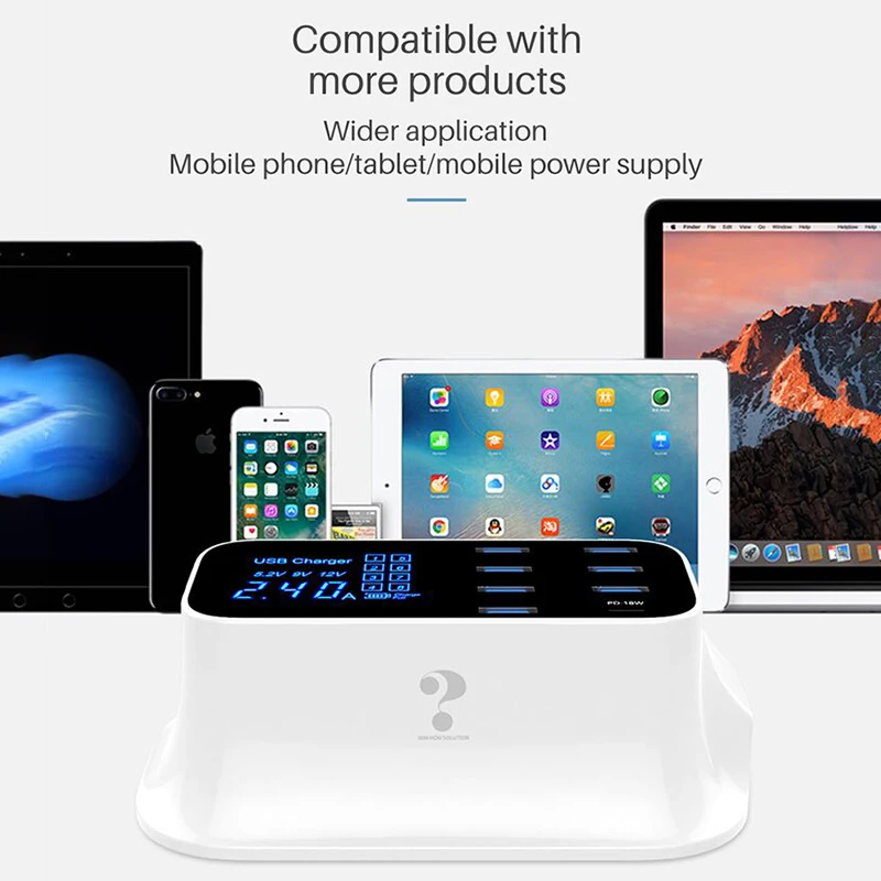 HKHUIBANG Usb зарядное устройство Pd КК 4 0 3 Для IPhone 11 8 X XS /Xiaomi /Samsung S10 телефон зарядная