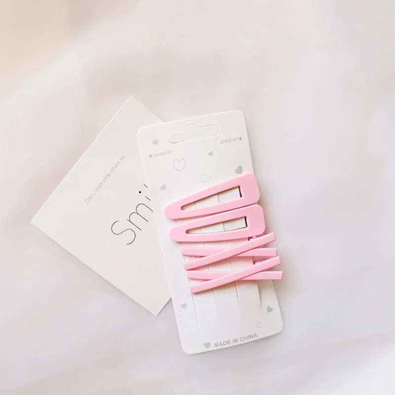 Женская заколка для волос винтажная Геометрическая ярких цветов 4 шт./лот| |