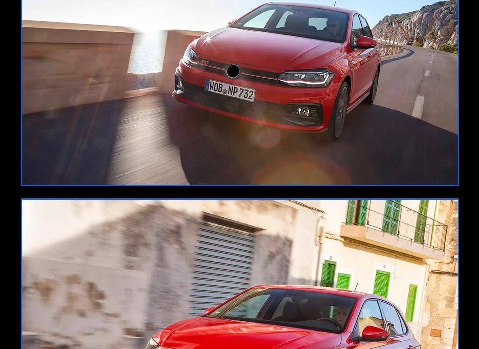 2 шт. автомобильный Стайлинг для VW Polo фары- Polo светодиодный фонарь DRL фара ближнего света дальнего света все светодиодный