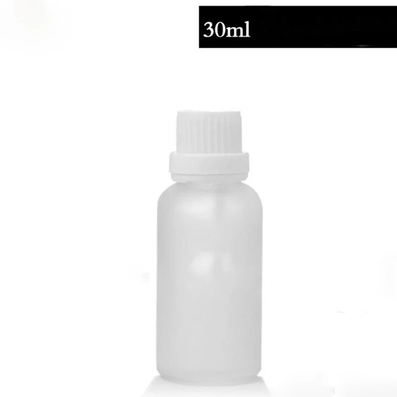Прозрачный матовый бутылки для капельницы 30 мл стеклянный контейнер эфирного
