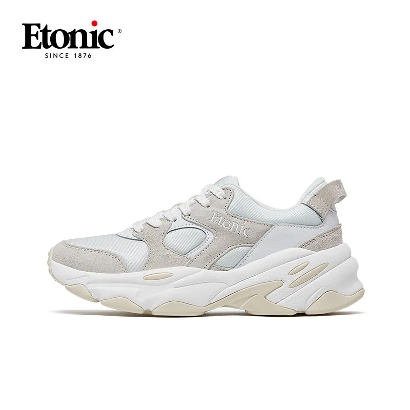 ETONIC Ретро Женская обувь на не сужающемся книзу массивном кроссовки из дышащего
