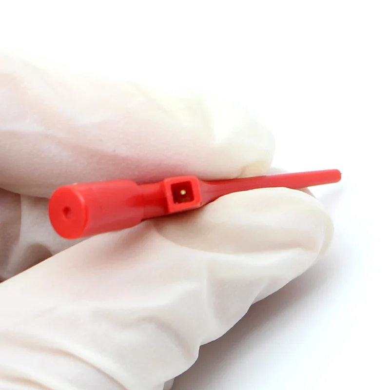 TPC132 2 мм штекер к внутренней пружине тестовый Крюк щуп 22AWG комплект испытательных