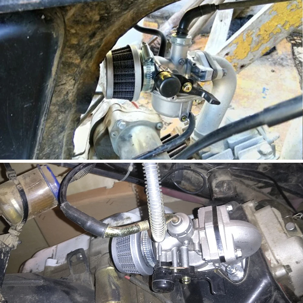 Карбюратор мотоциклетный Alconstar Racing PZ19 19 мм с воздушным фильтром для 50 куб. См 70 90 110