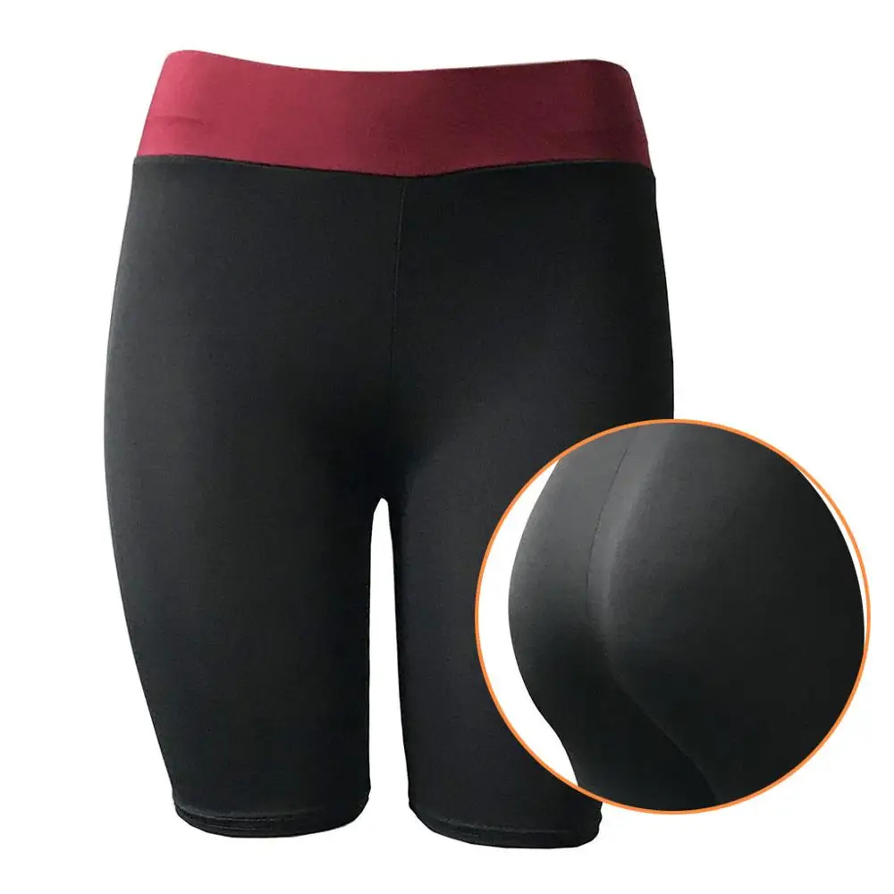 Женские шорты для йоги спортивные облегающие с высокой талией тренировок и