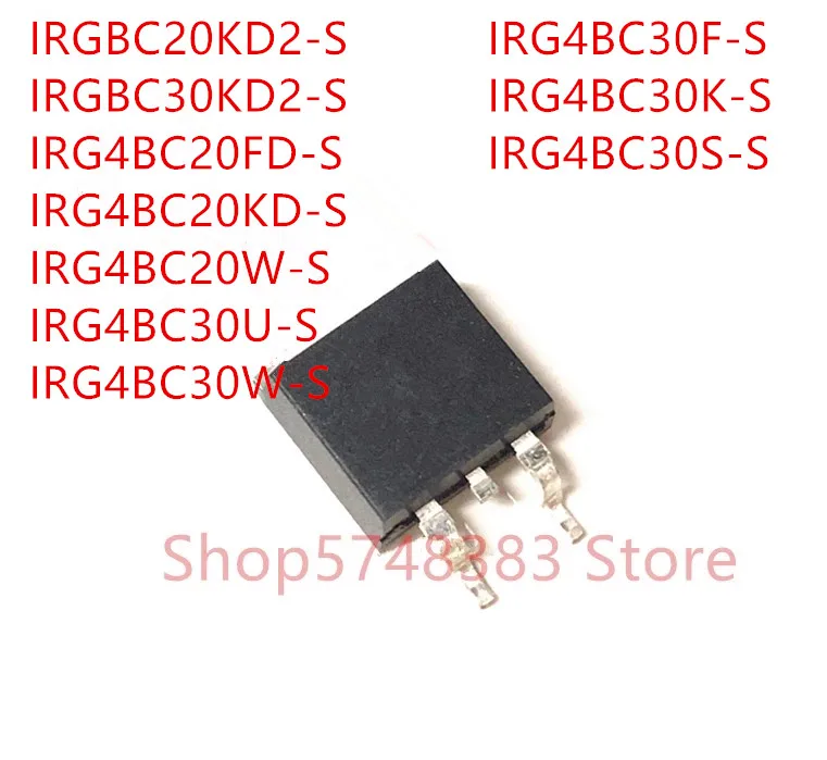 IRGBC20KD2-S IRGBC30KD2-S IRG4BC20FD-S IRG4BC20KD-S IRG4BC20W-S IRG4BC30U-S IRG4BC30W-S IRG4BC30F-S IRG4BC30K-S IRG4BC30S-S