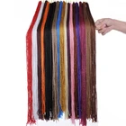 Youngther 28 '', заплетённые волосы, длинные разноцветные синтетические Зизи коробка косы волосы кроше для наращивания розовый записи фиолетовый волокна 50 г