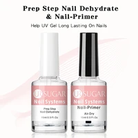 ur sugar 15ml nail primers prep dehydrator matte top coat uv gel nail polish long lasting strong adhesion nail art tool