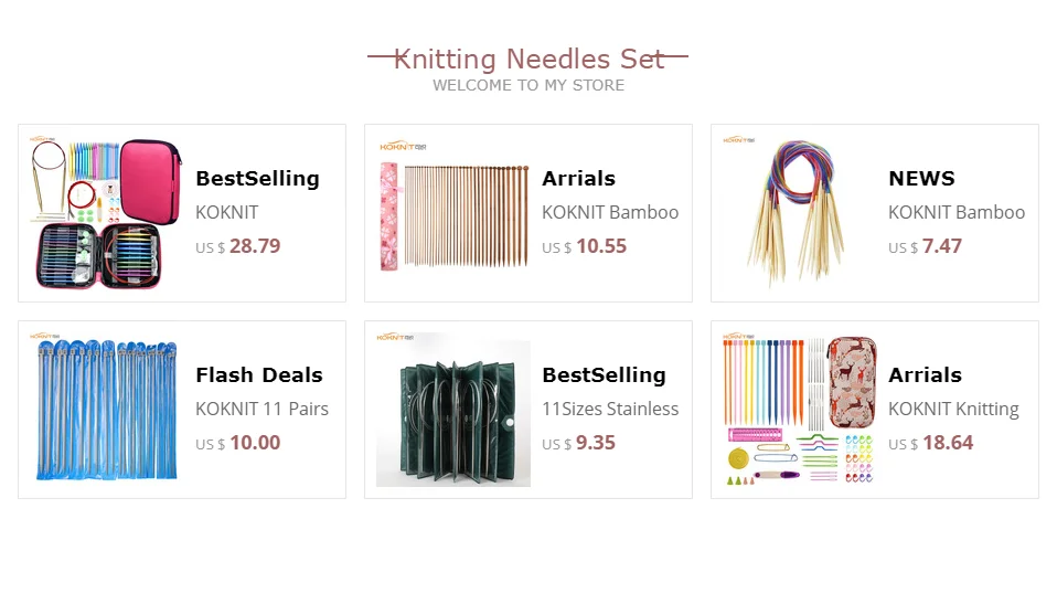 KOKNIT Aluminum Circular Knitting Needles Set 26pc Interchangeable Crochet Needles with Case for Any Crochet Patterns& Yarns