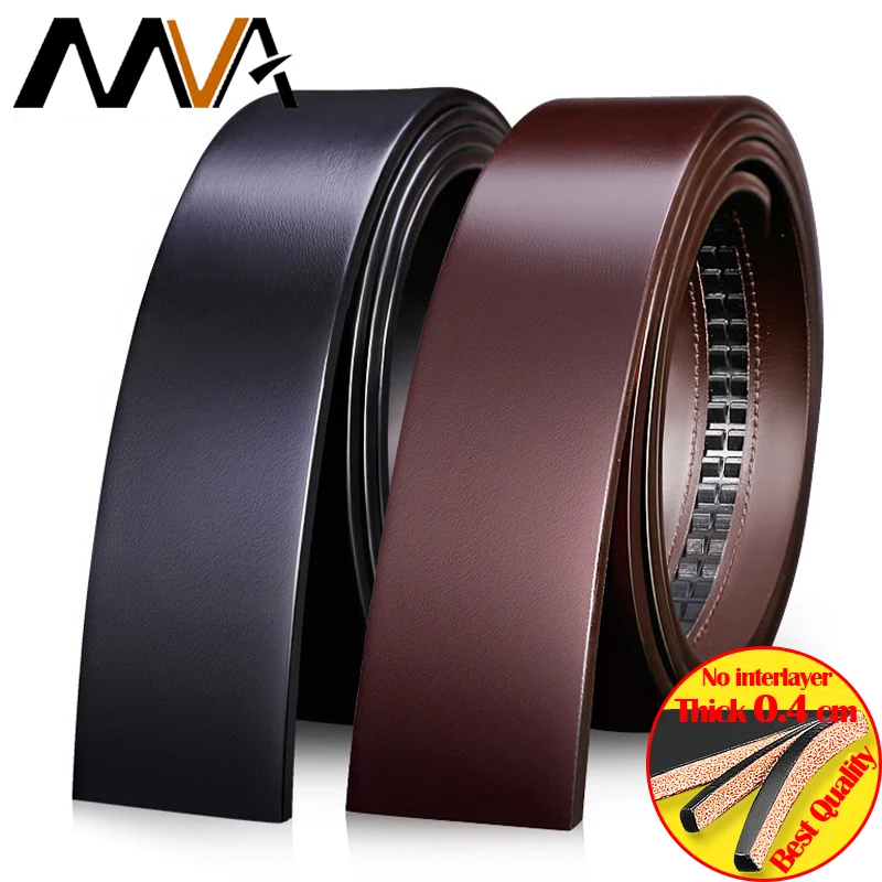 MVA Men's Genuine Leather Belt For Jeans Men Luxury Strap Belt for Men Designer Belts Mens High Quality Fashion Belts Man Casual