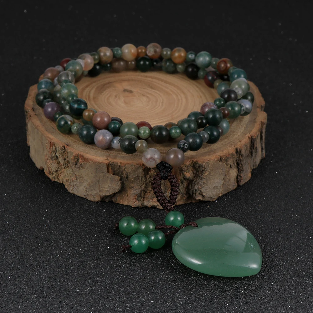 Женские индийские агаты из натурального камня с ониксом и тигровым глазом