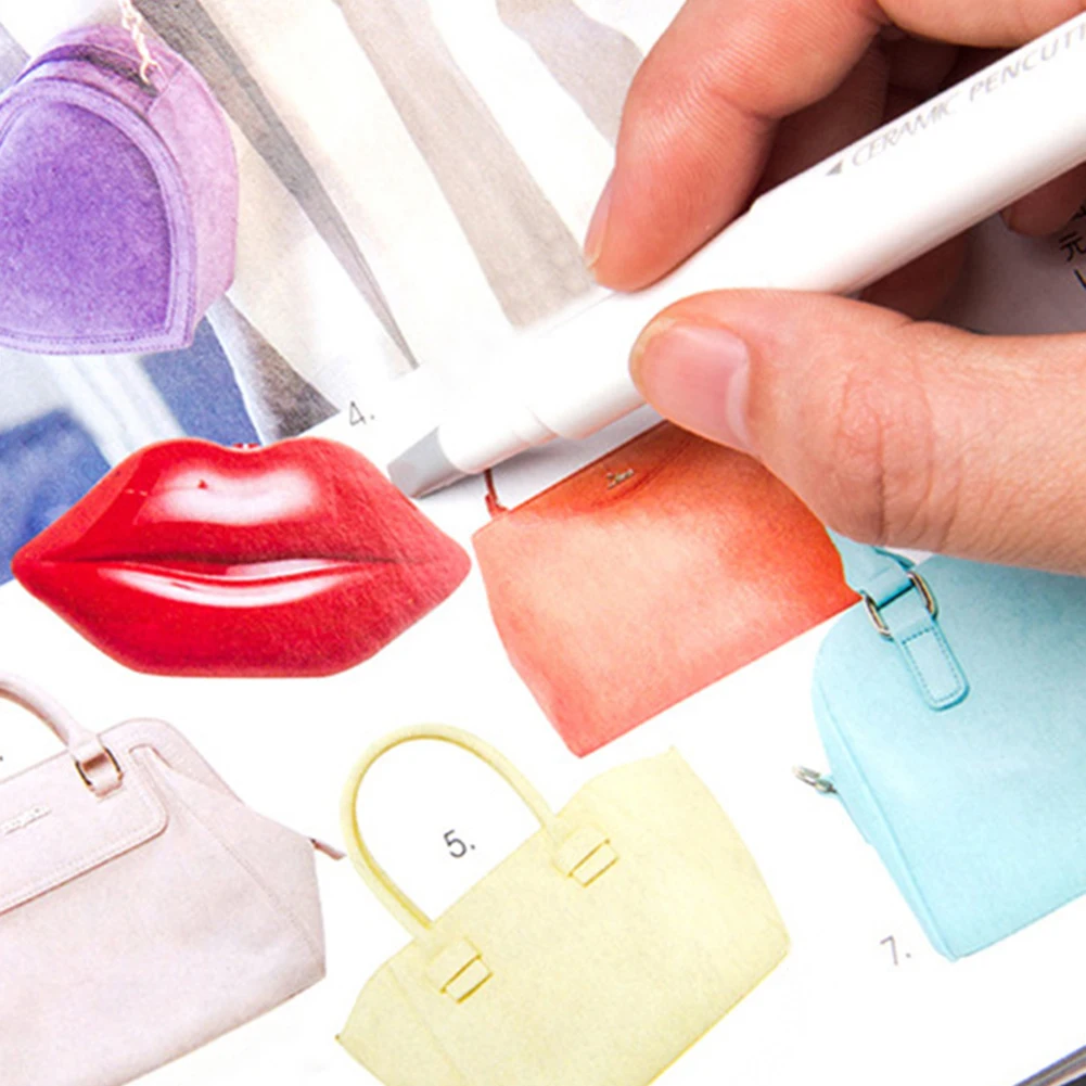 

Portable Ceramic Blades Wear-resisting Notebook Newspaper Paper Pen Cutter Cutting Pen Knife Office Cutting Supplies