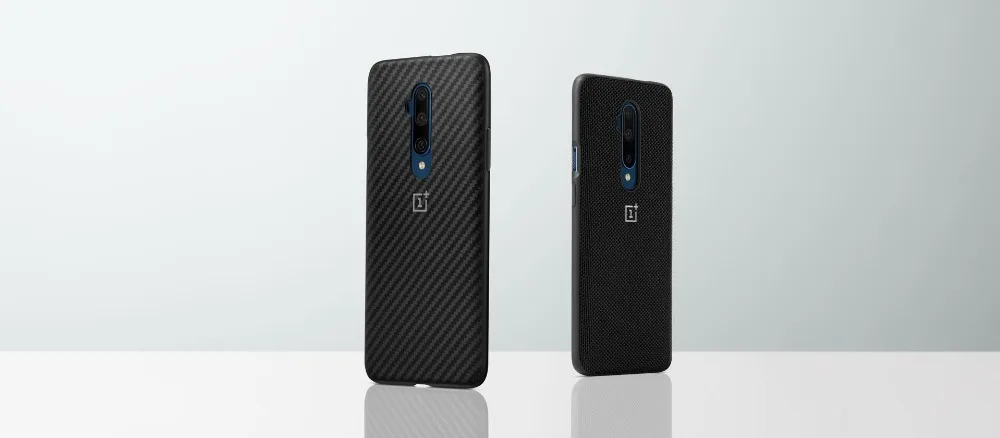 Чехол-бампер для OnePlus 7 TPro, официальный,, материал, кевлар+ ТПУ, универсальная защитная задняя крышка для OnePlus 7T Pro