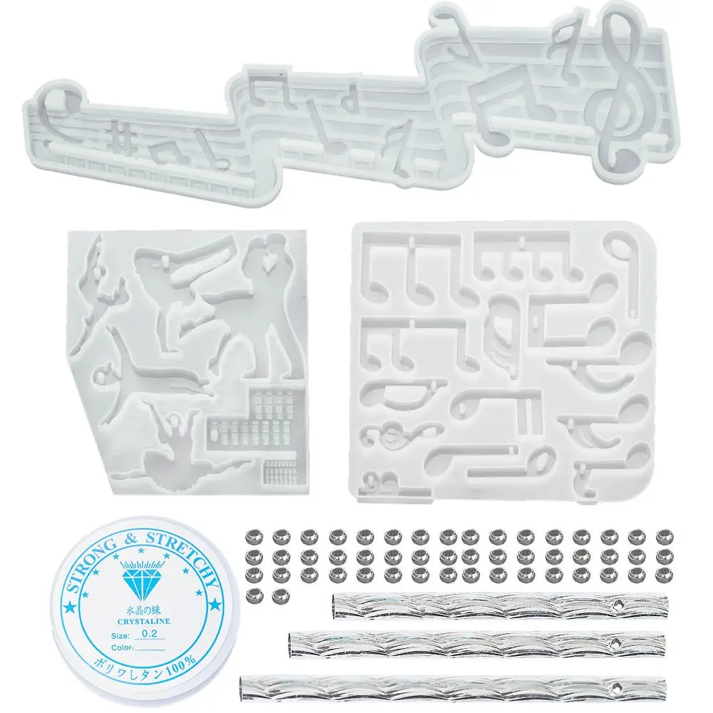 

Создание украшений для дома, литье, брелок, подвеска, силиконовая форма, формы из смолы, ветряные колокольчики, форма