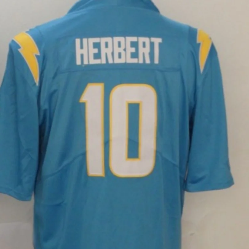 

American Football Jersey Stitch Chargers Herbert, Allen, Ekeler, James JR, Bosa Navy Blue And White For Mens S,M,L,XL,XXL,XXXL