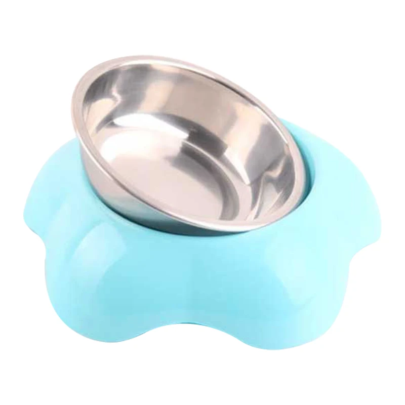 

Pet Supplies Blue Dog Bowl Suitable for Small Pets Cats Drinking Water Bottle 3Color Random Delivery Puppy Slow Eating Food Bowl