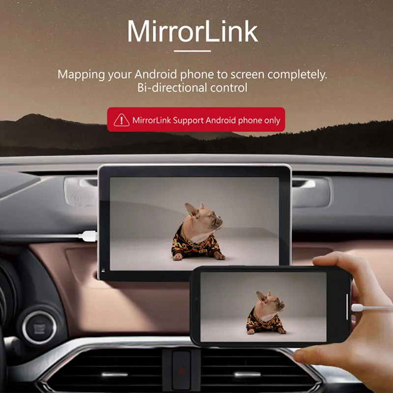 7 touched digital performance lcd media player naviigation support wireless carplay android auto mirror link rearview camera free global shipping