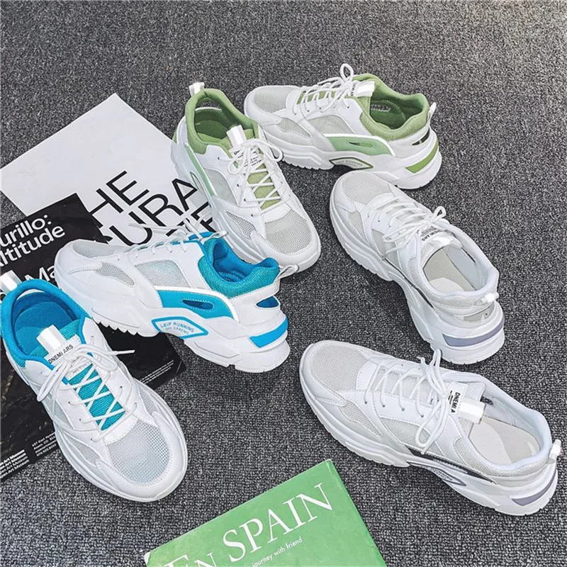 Кроссовки мужские на шнуровке из кожи в классическом стиле | Обувь