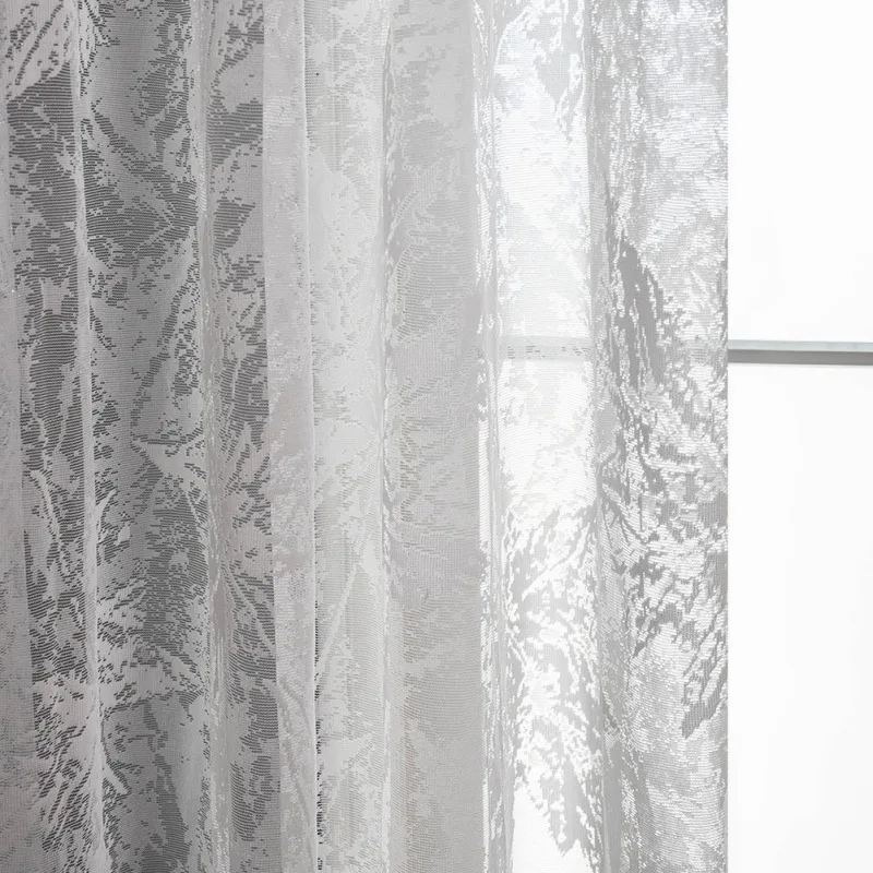 Новинка длинное платье с длинным рукавом прозрачные Шторы s для Гостиная