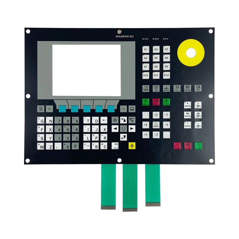 

Мембранная клавиатура SINUMERIK 802C 6FC5500-0AA11-1AA0 802c для ремонта панелей с ЧПУ, сделай сам, в наличии