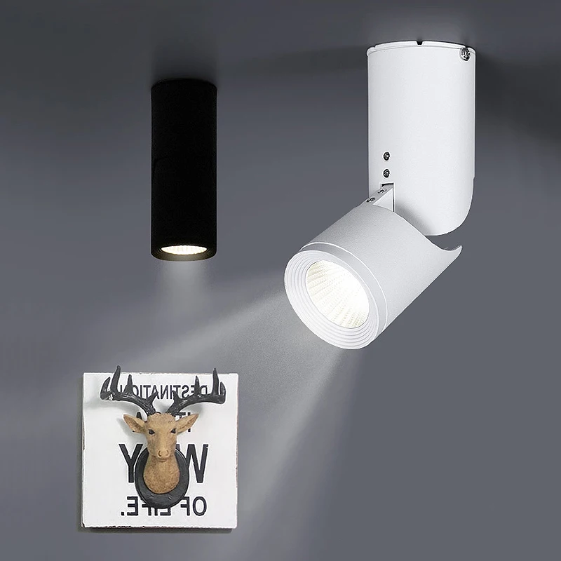 Светодиодный потолочный светильник складной и вращающийся на 360 ° 7/10/12/15 Вт 220 В|cob