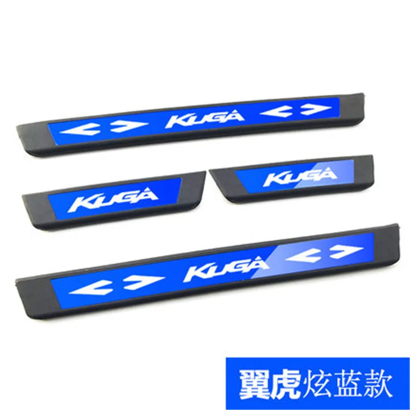 

stainless steel Scuff Plate/Door Sill Plate Door Sill Welcome Pedal for Ford kuga 2013-2019 Car Styling