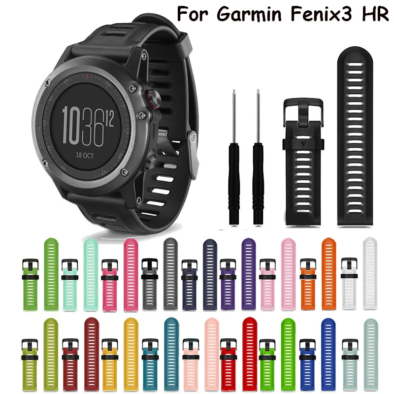 Для часов Garmin Fenix 6X 3 HR Новый ремешок 26 мм широкий для спорта на открытом воздухе