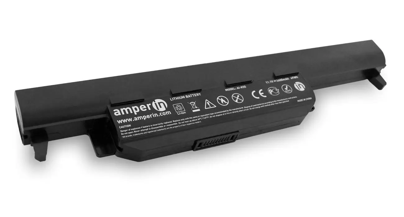 Аккумулятор Amperin для Asus K55VD (4400mAh)|Аккумуляторы ноутбуков| |