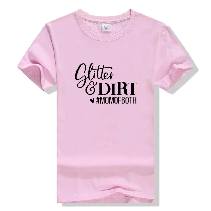 Подарок на день матери гранж Tumblr блестящая и грязная мама обоих букв женская