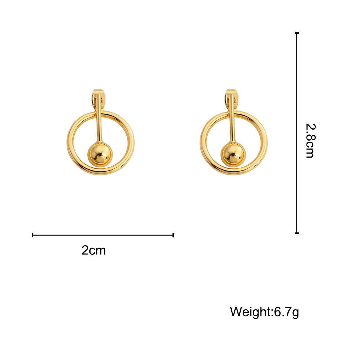 

AMORCOME Fashion Statement Earrings 2021 Big Geometric Round Earrings For Women Hanging Drop Dangle Earrings Modern Jewelry