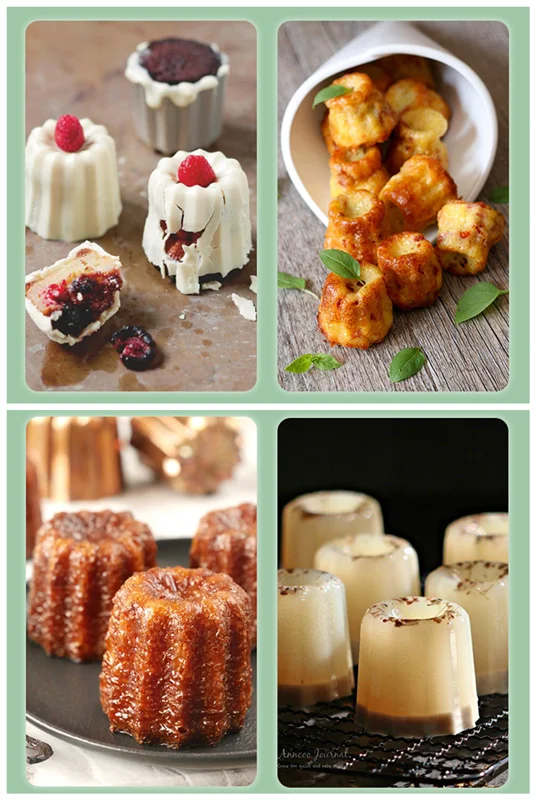 Безопасные формы для торта Canele форма шоколада с 12 отверстиями Стильная Форма