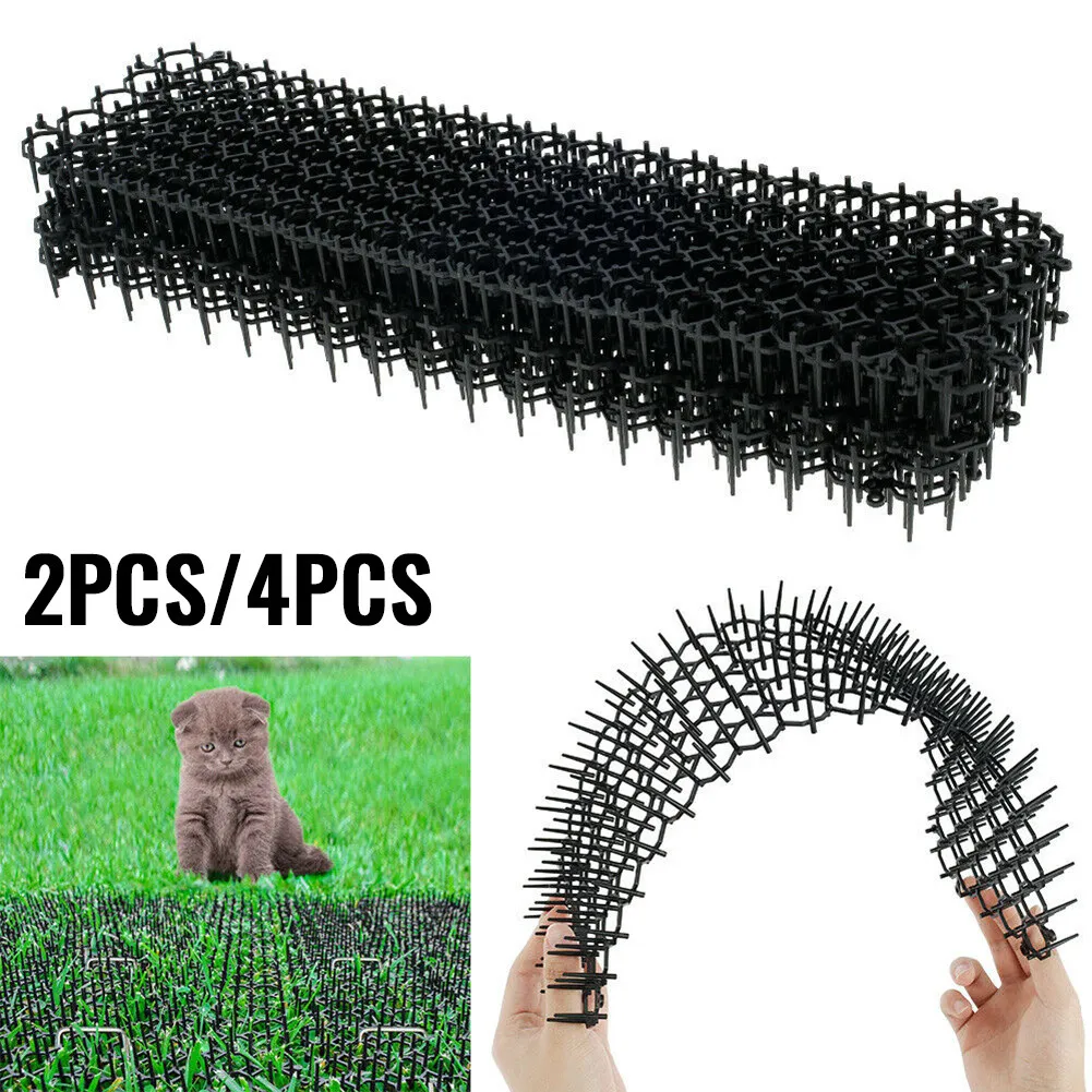

Wit Cat Mats 2/4pcs 50cm*13cm Anti-Cats Digging Network Plastic Spikes