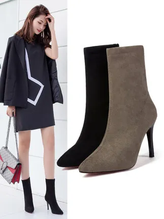 2019 г. Новая обувь на высоком каблуке новые осенние корейские Ботинки martin модная
